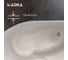 Ванна 1Marka ДИАНА/DIANA 1700х900 L МГ асимметричная левая белая 01ди1790л 9