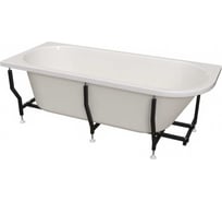 Ванна акриловая Радомир ВАЛЬС 3/4 170х75 (левое исполнение), рама-подставка 1-01-0-1-1-345