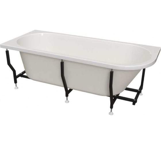 Ванна акриловая Радомир ВАЛЬС 3/4 170х75 (левое исполнение), рама-подставка 1-01-0-1-1-345 1