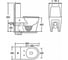 Чаша с сиденьем Aquanet Atago 3.0 C1 TORNADO (Soft Close-SLIMSEAT) для унитаза напольного (348002) 00348002 3