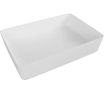 Раковина со смещенным сливом накладная для ванной Teymi Kaarina 50 белая T50311 T50311 ЦБ-00284774