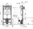 Инсталляция с хром кнопкой AlcaPlast AM101/1120-3:1 RU M71-0001 (VE-01) 272417 3