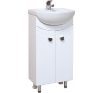 Тумба с раковиной Onika Манго 40 напольная, белая, разборная (ум. Манго 40) 104011