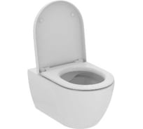 Подвесной безободковый унитаз Ideal Standard T569201 ELLISSE с сиденьем микролифт, (346822) 00346822