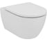 Подвесной безободковый унитаз Ideal Standard T569201 ELLISSE с сиденьем микролифт, (346822) 00346822 2