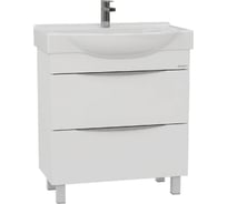 Тумба с раковиной Onika Навиа 65 напольная, белая (ум. Беверли 65) 106551