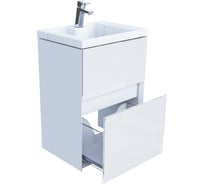 Тумба с раковиной Marka One в ванную Bumble 40см подвесная с 1 ящиком Ц0000001481