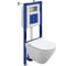 Комплект Cersanit CITY SMART DPL EO slim инсталляция AQUA 40 SMART M LP 69323 1