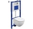 Комплект Cersanit BRASKO SMART DPL EO slim инсталляция AQUA 50 PRIME М LP 69315 1