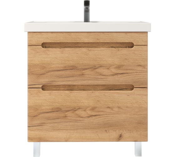 Тумба Ruvann Акви Голд Крафт 70 (R) напольная комплект (Грэйс) (Дива) в разборе Т.AQVI-GK.П-70Н-KIT-GRE 1