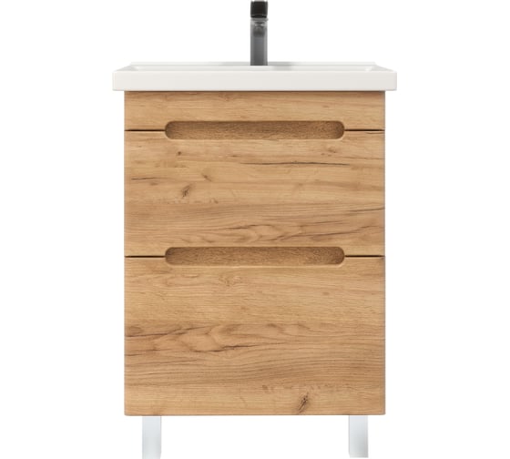 Тумба Ruvann Акви Голд Крафт 50 (R) напольная комплект (Фест) (Дива) в разборе Т.AQVI-GK.П-50Н-KIT-FES 1