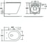 Унитаз с сидением Logan L6W SHORT TORNADO подвесной Soft Close -SLIMSEAT 00342543 2