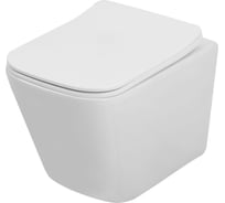 Унитаз с сидением Logan L2W NEW SHORT TORNADO подвесной Soft Close -SLIMSEAT 00342541