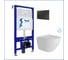 Готовое решение Teymi Инсталляция Aina 52 + клавиша смыва Kati черная + унитаз Lina Pro Vortex F144 F14465 ЦБ-00299043 1