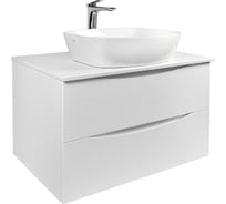 Тумба c раковиной BOND подвесная с белой столешницей T05805-S56500