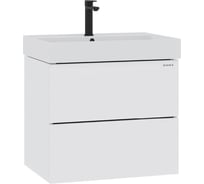 Тумба с раковиной Onika Эсквана 65 подвесная, белая (ум. Вилис 65) 106549