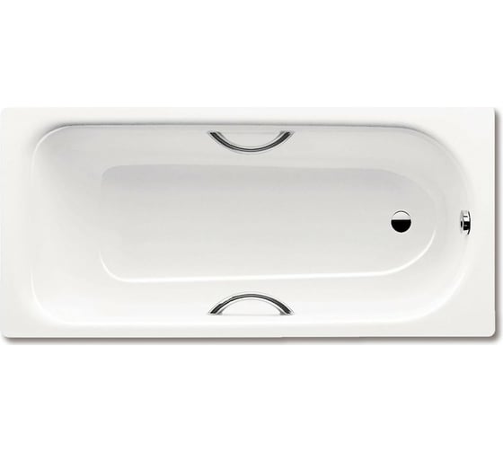 Стальная ванна KALDEWEI SANIFORM PLUS STAR 336 170x75x41 см, с отверстиями для ручек, 3.5 мм 133600010001