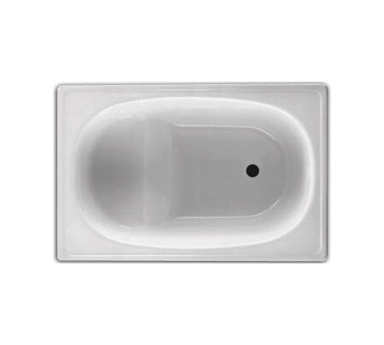 Стальная сидячая ванна BLB EUROPA MINI 105 см B05E