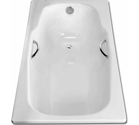 Стальная ванна BLB ATLANTICA 180x80 см, с отверстиями для ручек B80A handles