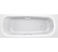 Стальная ванна BLB UNIVERSAL HG с шумоизоляцией, 170x70 см, 3.5 мм, с отверстиями для ручек B70H handles