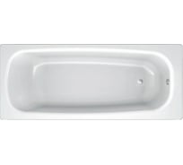 Стальная ванна BLB UNIVERSAL HG с шумоизоляцией, 160x70 см, 3.5 мм B60H