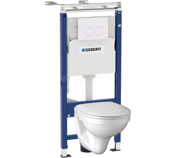 Инсталляция Geberit SET Delta + подвесной унитаз Kolo Idol с сиденьем микролифт M1310002U 458.122.2U.1 00067021