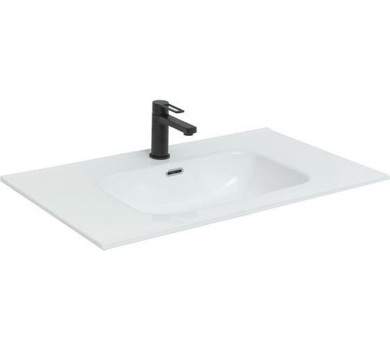 Раковина-столешница Aquanet Flat 100 00254365