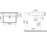 Раковина Vitra M20 60 x 45 см белая санитарный фарфор 8314B003-0001 7