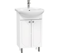 Тумба с раковиной Onika Канны 50 напольная, белая 105003