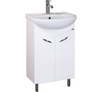 Тумба с раковиной Onika Лада 50 напольная, белая 105002