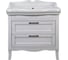 Комплект Azario Тумба CAROLINA 90/2 900х870х500 серебро, с раковиной Victorian 90 CS00068638 1