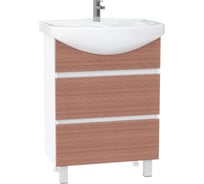 Тумба Onika Элита 60 напольная штрокс коричневая 106122