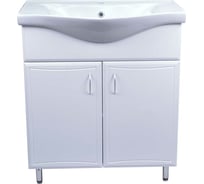 Комплект Loranto: Тумба Коралл-60 600х850х460, с раковиной Basic 60 Турция CS00070536