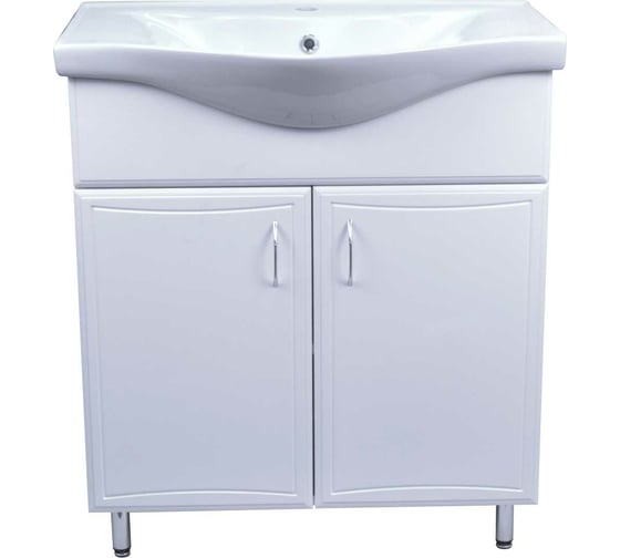 Комплект Loranto: Тумба Коралл-60 600х850х460, с раковиной Basic 60 Турция CS00070536