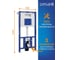Инсталляция для унитаза Cersanit AQUA 50 PRIME М 68179 12