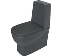 Унитаз-компакт Sanita Luxe Infinity mono Color Grey Stone Luxe серый матовый INFSLCC25170822