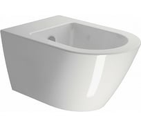 Подвесное биде GSI KUBE X 55x36x28 см, белый глянцевый 9465111