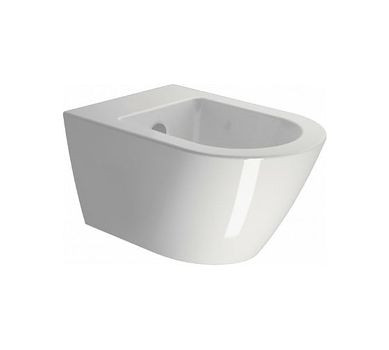 Подвесное биде GSI KUBE X 55x36x28 см, белый глянцевый 9465111 1