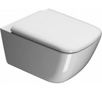 Подвесной безободковый унитаз GSI SAND без скрытого крепежа, белый 901611