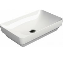 Накладная раковина GSI PURA без перелива, белый 883711