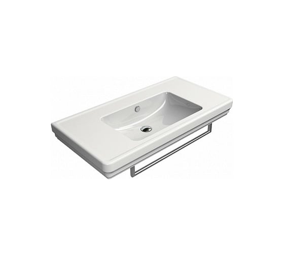 Раковина GSI CLASSIC с 1 отверстием, с переливом, белый глянцевый 8723111