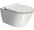 Подвесной унитаз GSI KUBE X 55/F с системой смыва Swirlflush, без крепежа, белый 941511 1