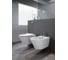 Подвесной унитаз GSI KUBE X 55/F с системой смыва Swirlflush, без крепежа, белый 941511 5