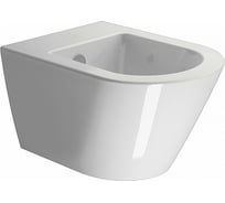 Подвесное биде GSI KUBE X 50x36x28 см, белый глянцевый 9464111