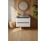 Раковина для ванной Uperwood Geo_70 см, графит RGeo70g 2