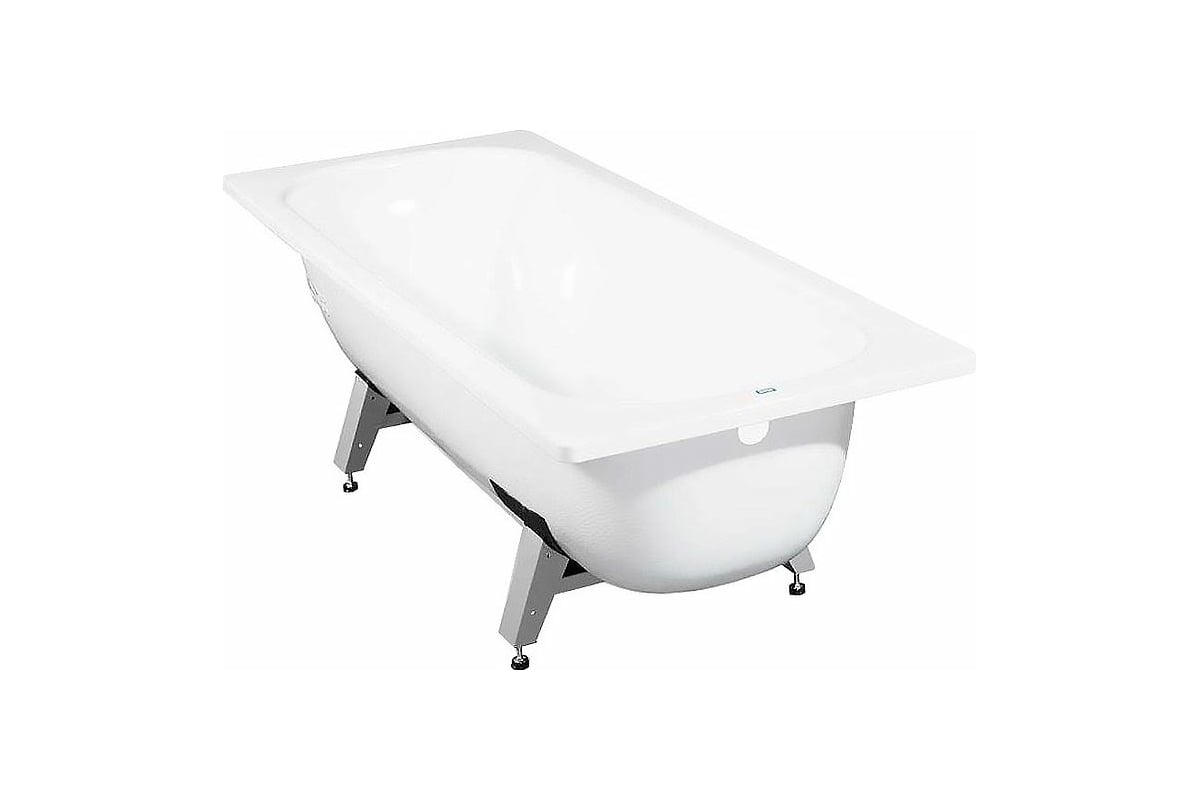 Стальная ванна ВИЗ DONNA VANNA 120x70x40 см, с опорной подставкой, без ...