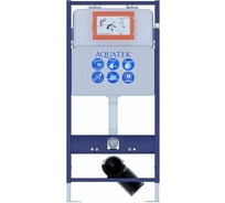 Монтажная рама для подвесного унитаза Aquatek 1130х510х100+звукоизоляционная прокладка 00000075590
