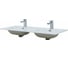 Раковина-столешница Aquanet Flat 120 двойная 00254367 2