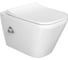 Подвесной унитаз Vitra Integra Square 54 см, безободковый с функцией биде 7082B003-7209 1