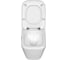 Подвесной унитаз Vitra Integra Square 54 см, безободковый с функцией биде 7082B003-7209 4